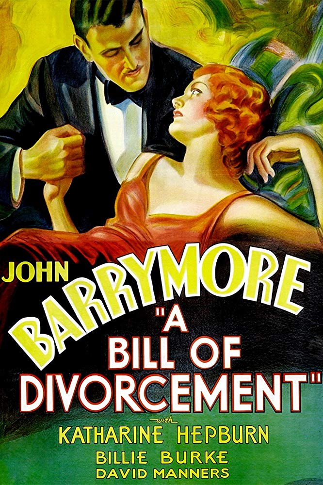 A Bill Of Divorcement 1932 Katharine Hepburn Dvd