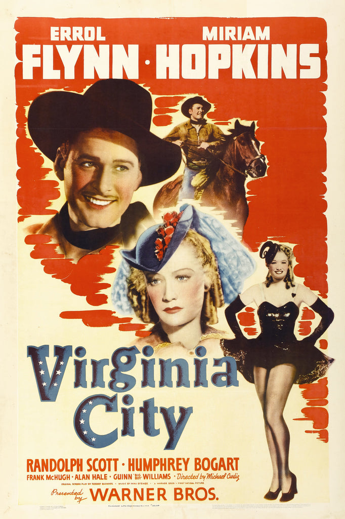 Virginia City (1940) - Errol Flynn Colorized Version DVD – Elvis DVD ...