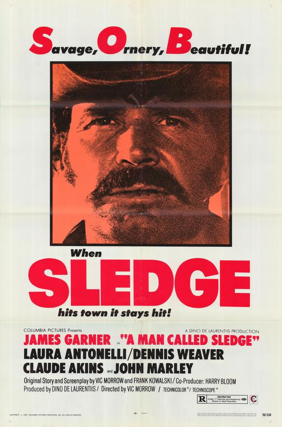 A Man Called Sledge (1970) - James Garner DVD – Elvis DVD Collector ...