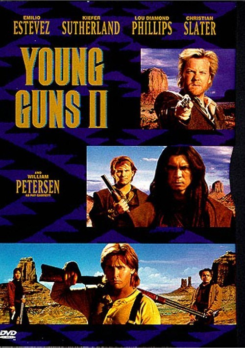 Young Guns 2 1990 Kiefer Sutherland Dvd Elvis Dvd Collector Movies Store