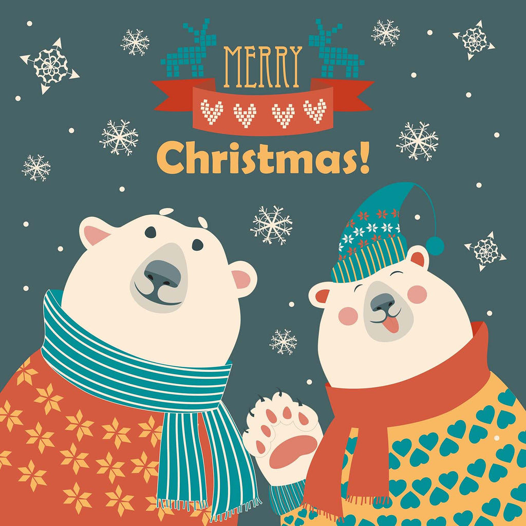 merry christmas bears