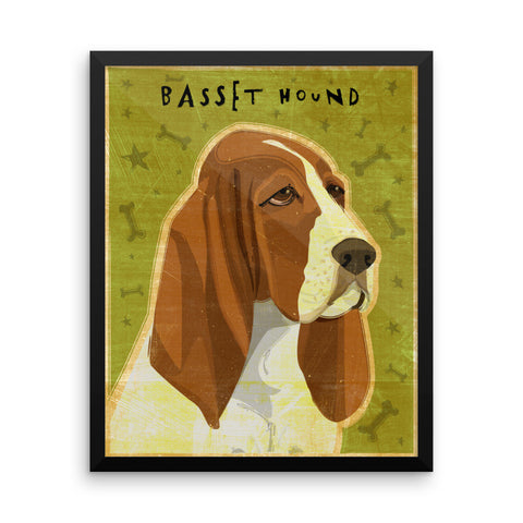 Basset Hound Framed poster No. 1