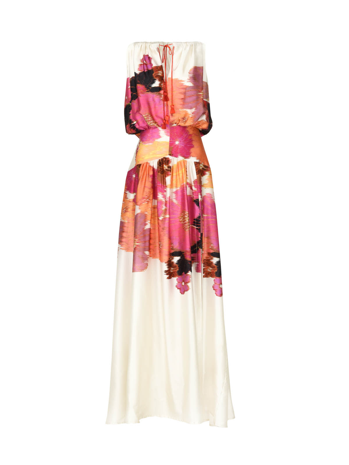 Abruzzi Dress Multi Orange