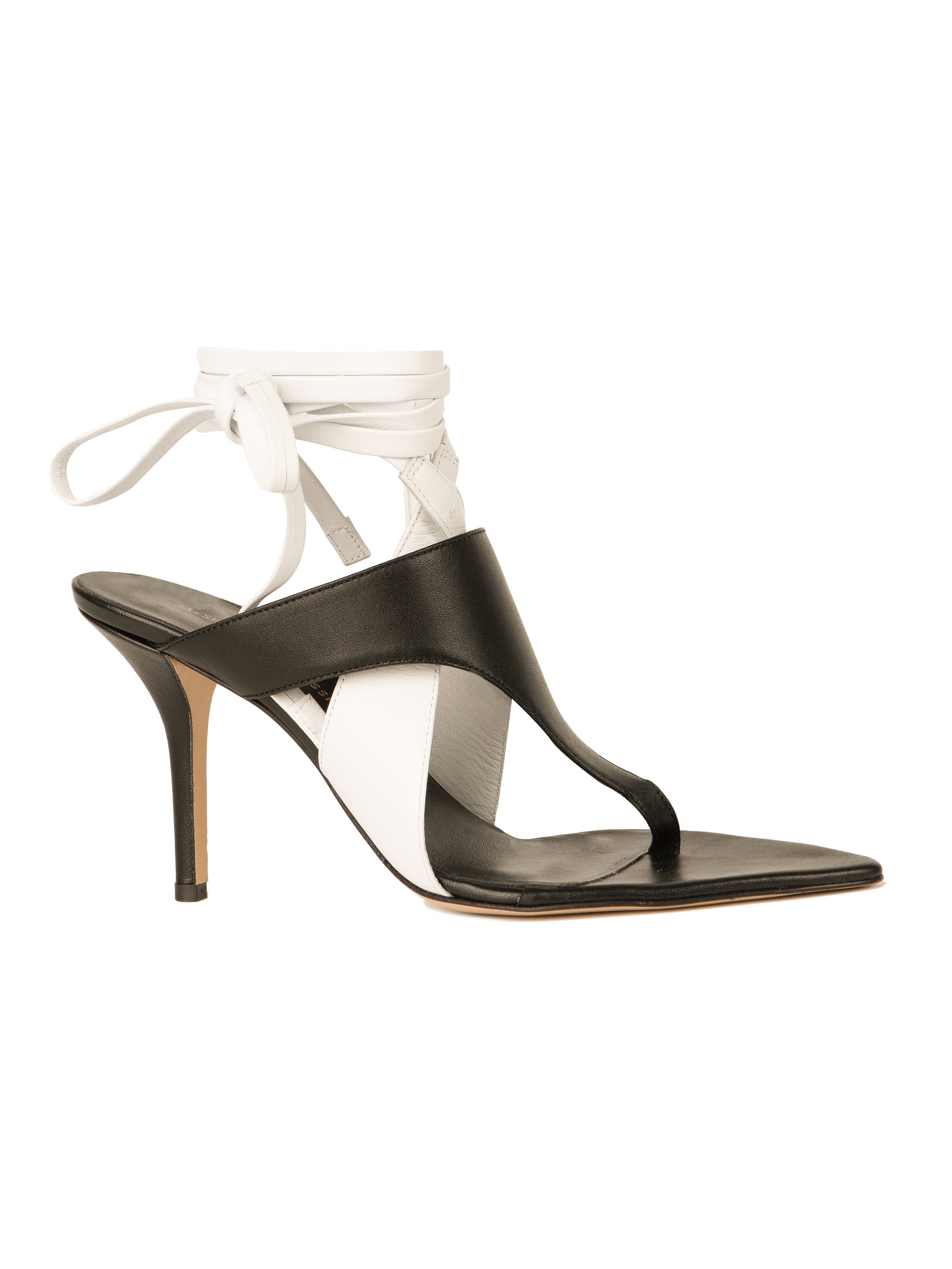 Domenico Heels Black/White