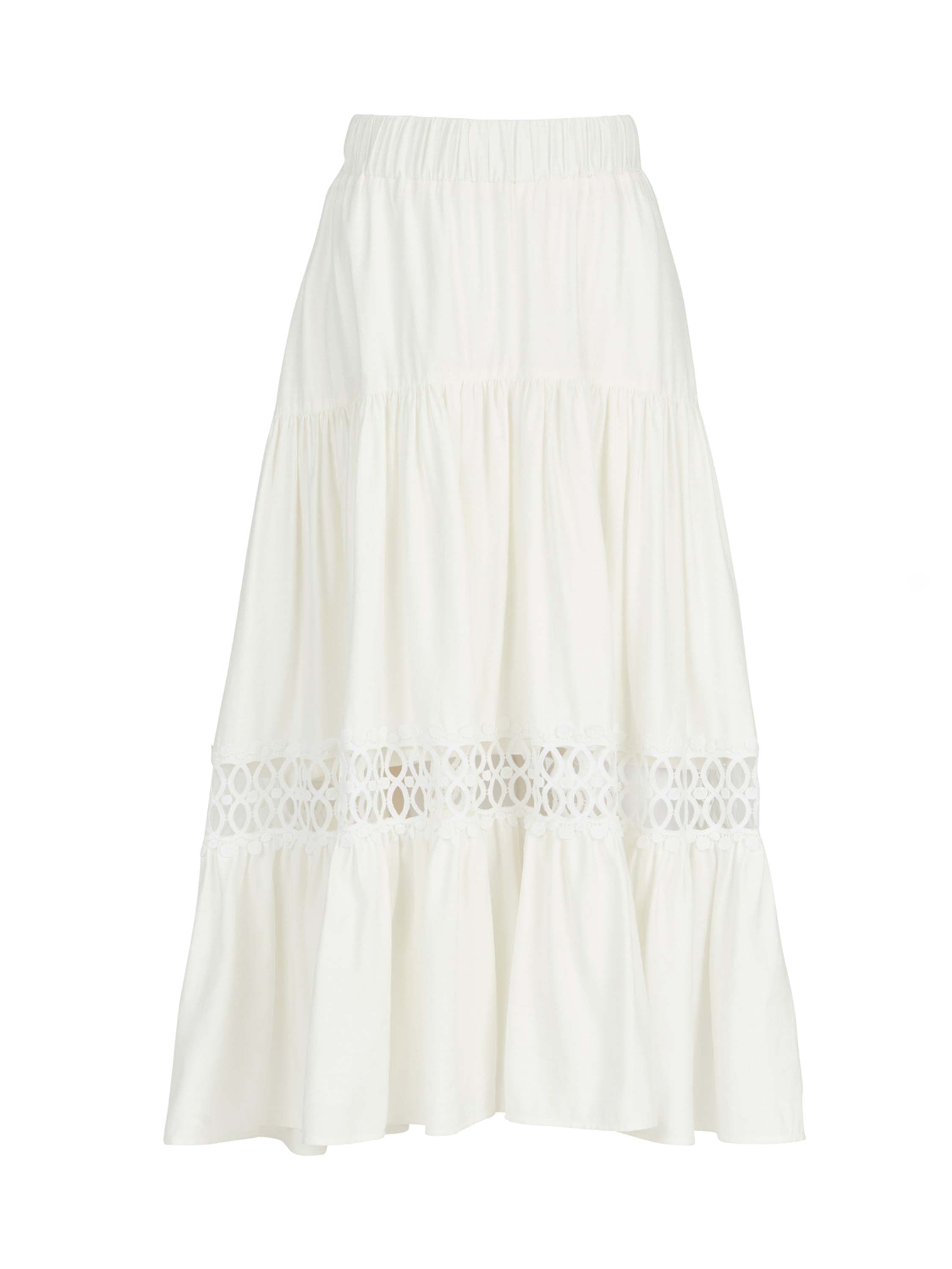 Cher Skirt White