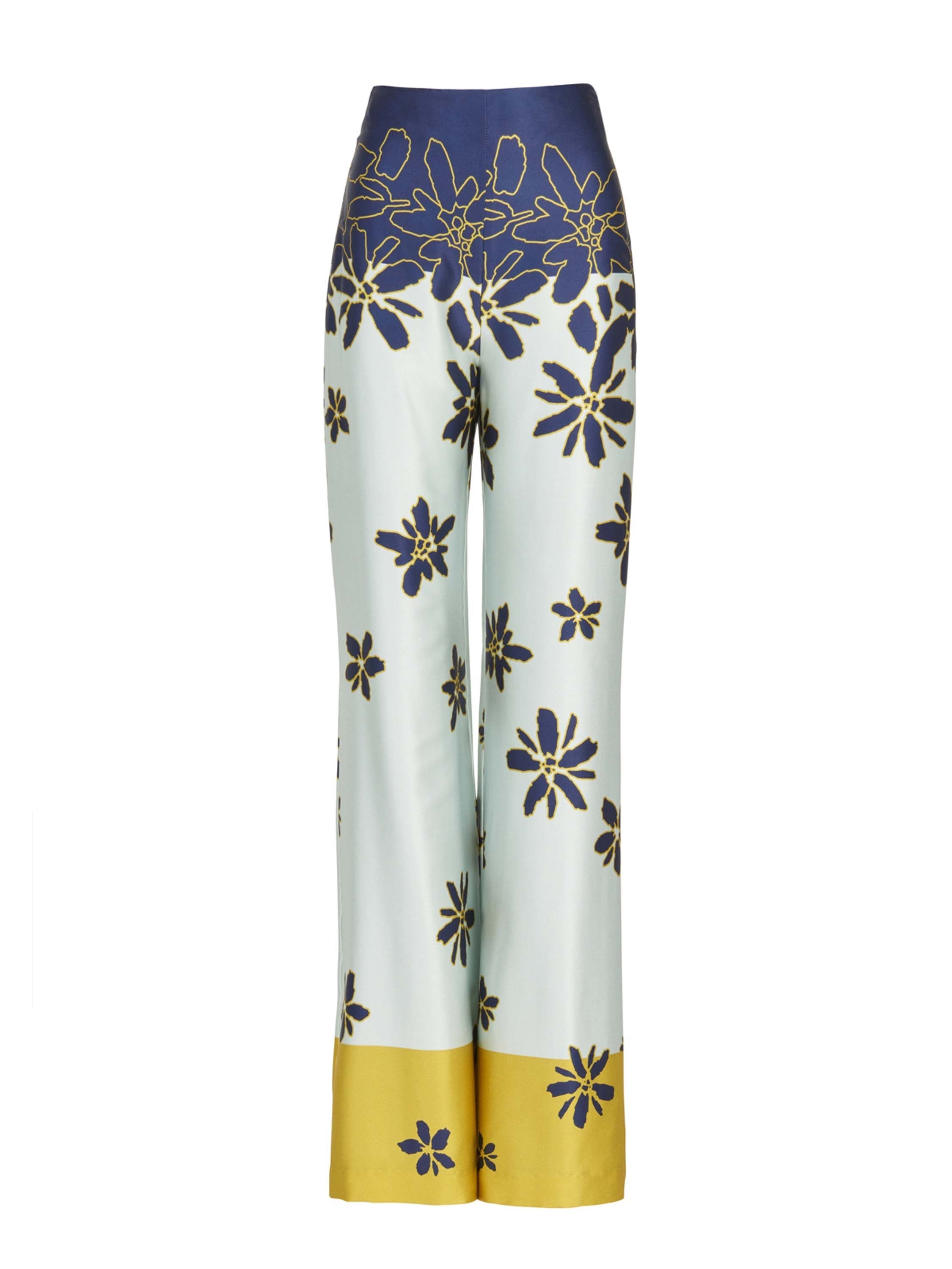 Como Pant Navy Citrine