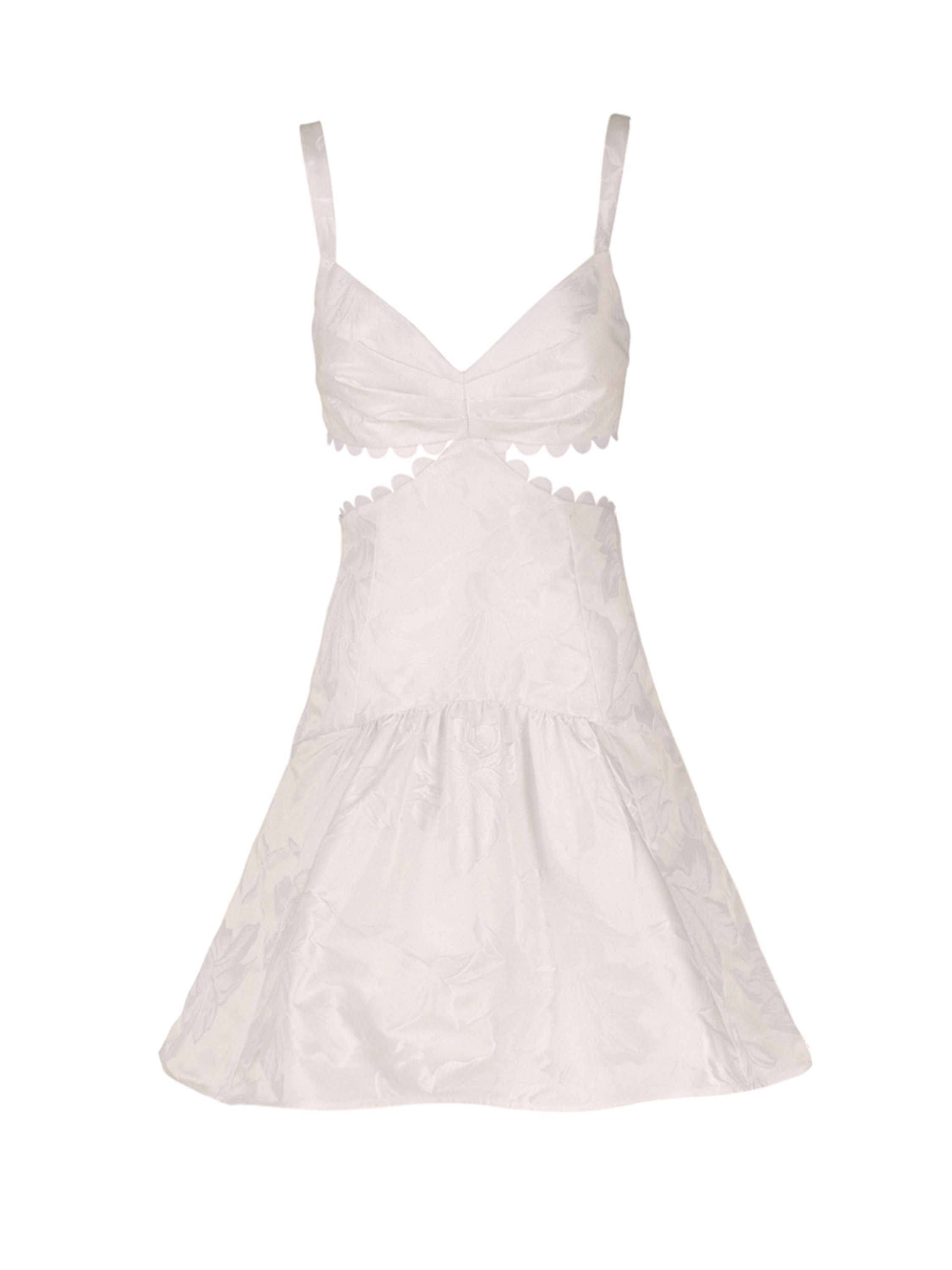 Thalia Dress White