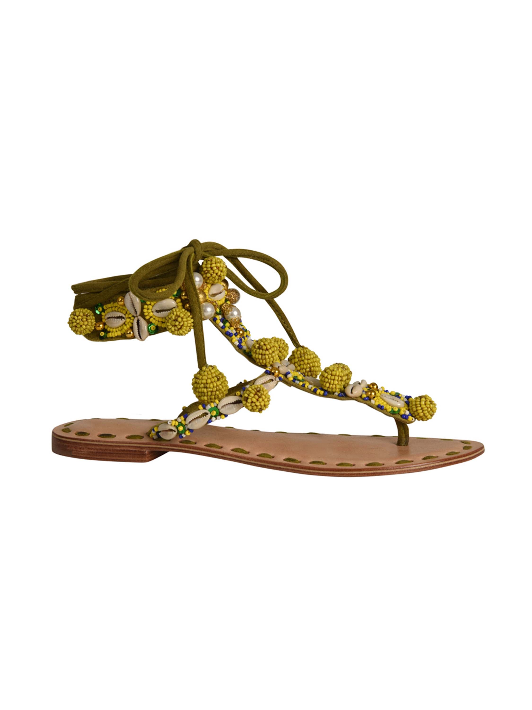 Tisha Sandals Mustard