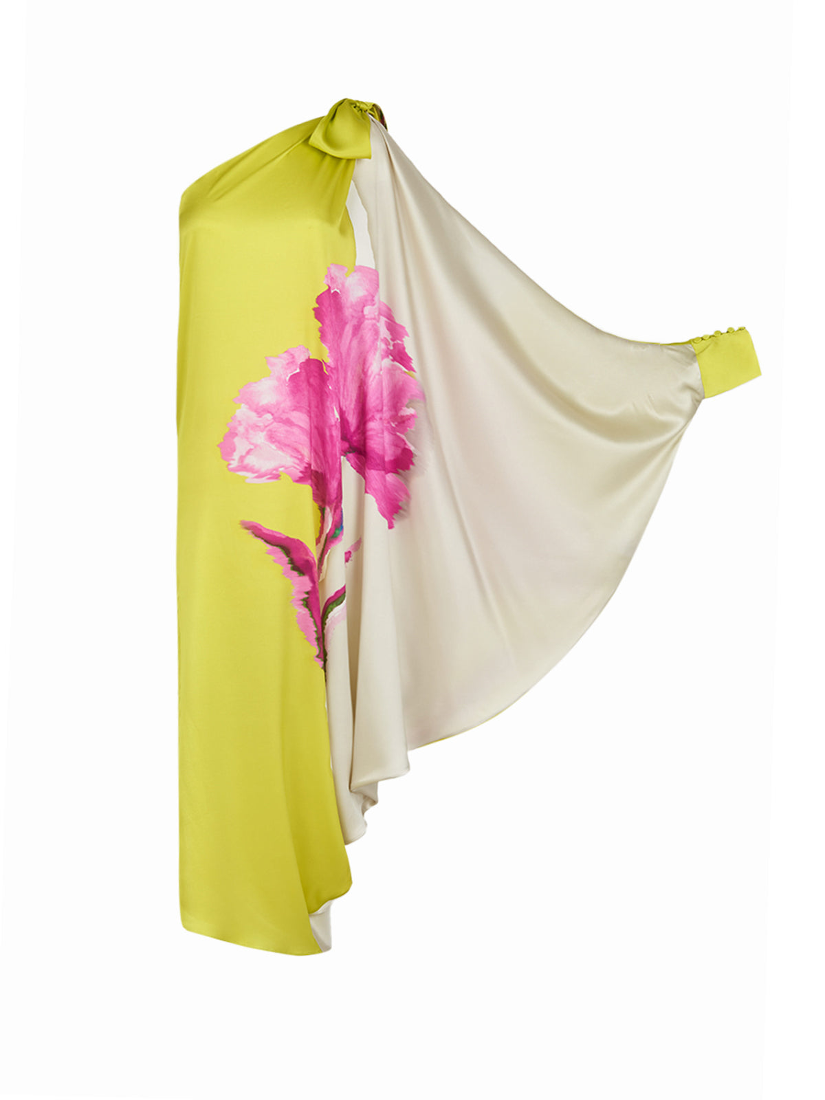 Crema Tunic Chartreuse Beige Floral