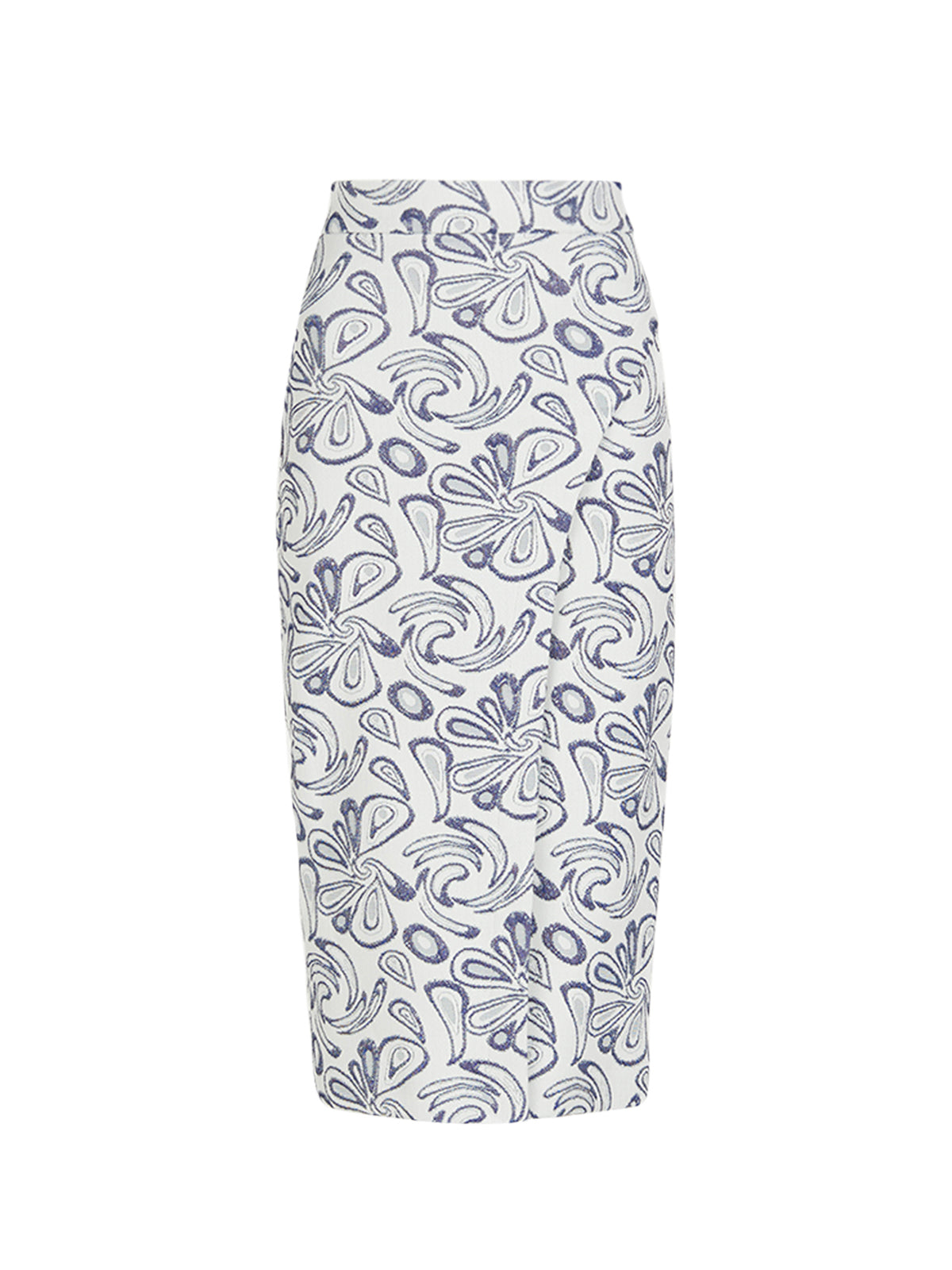 Thora Skirt Navy Swirls