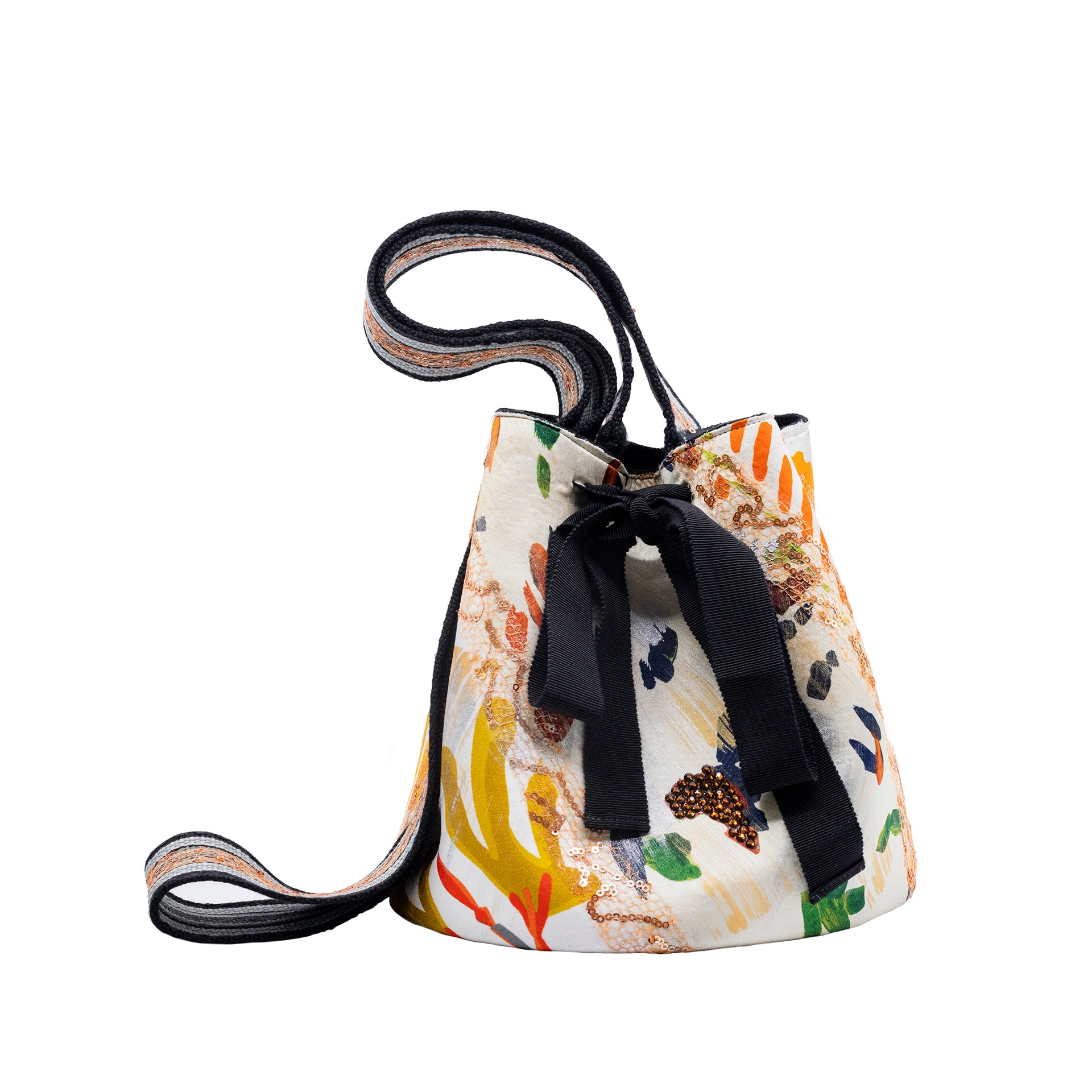 Mochila Laaput Black Multicolor