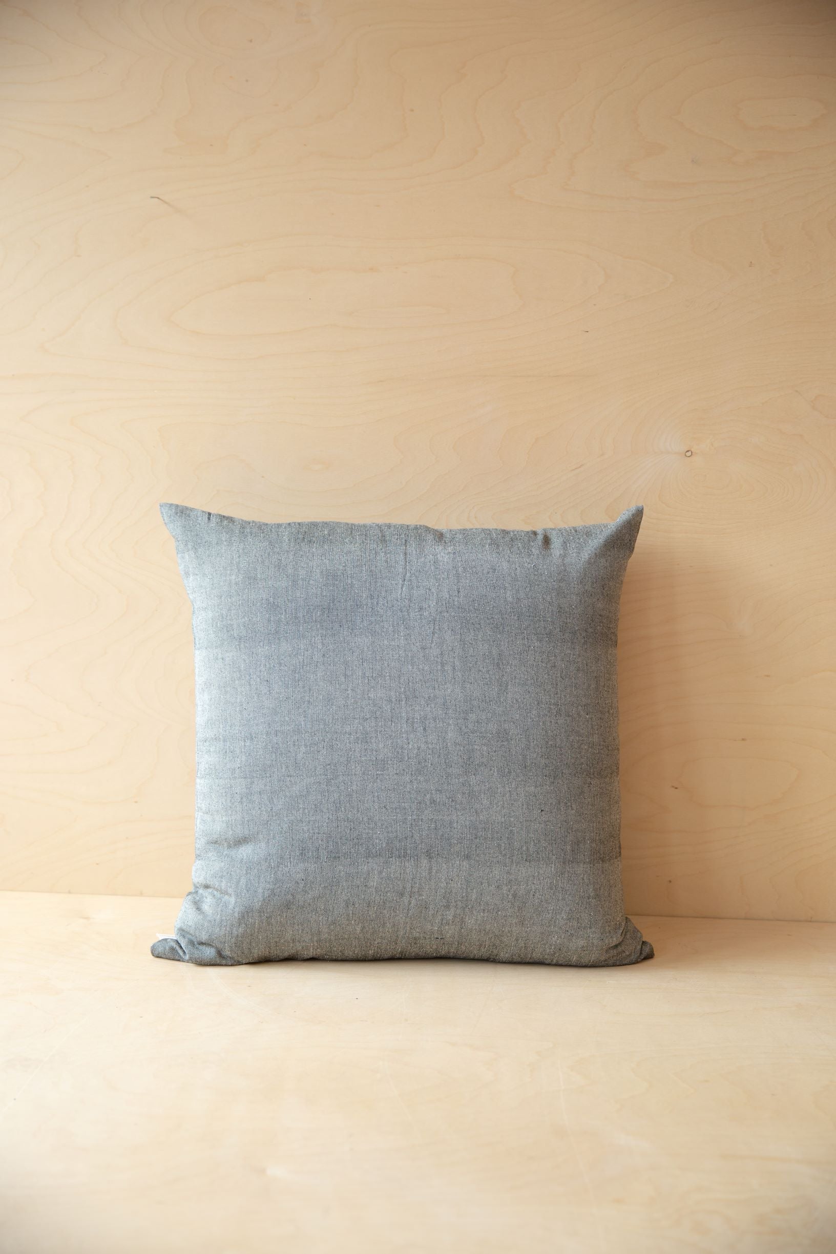 Light Blue Cotton Pillow | 24" | Sample