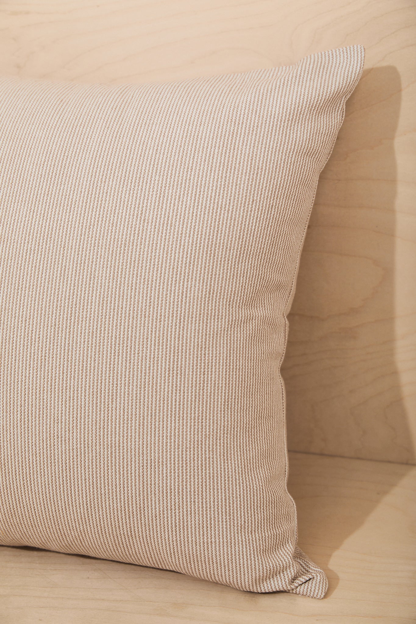 Pinstripe Pillow Cover | Clay
