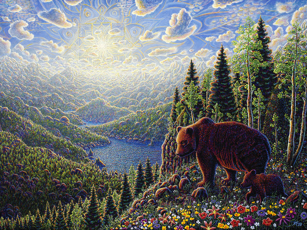 Mama Bear Original Painting – The Art of Scott Tuckfield