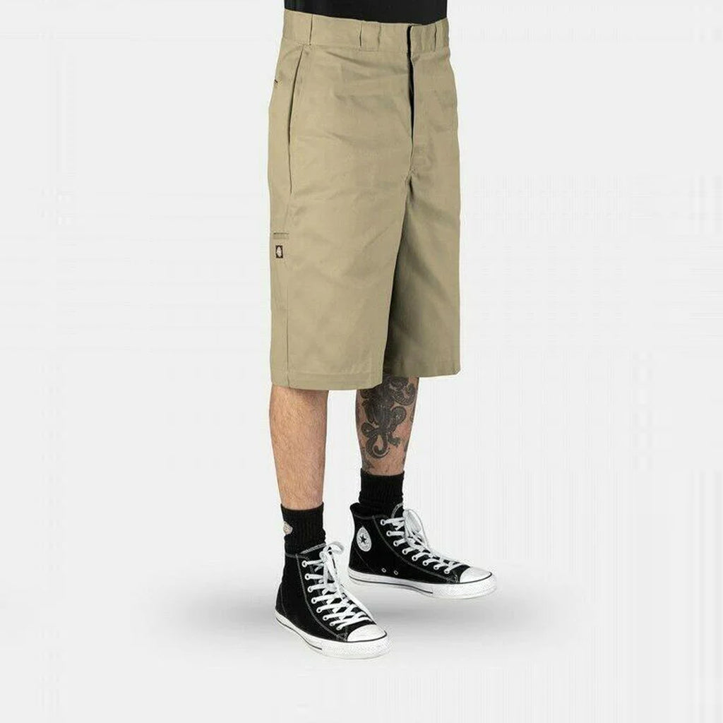 Shop Dickies 13 Loose Fit Shorts In Khaki - Fast Shipping & Easy