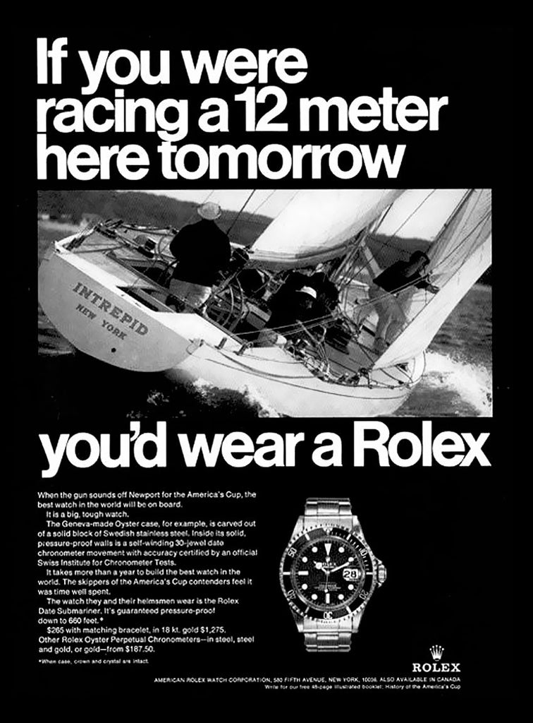 Rolex 1680 Advertisement Vintage