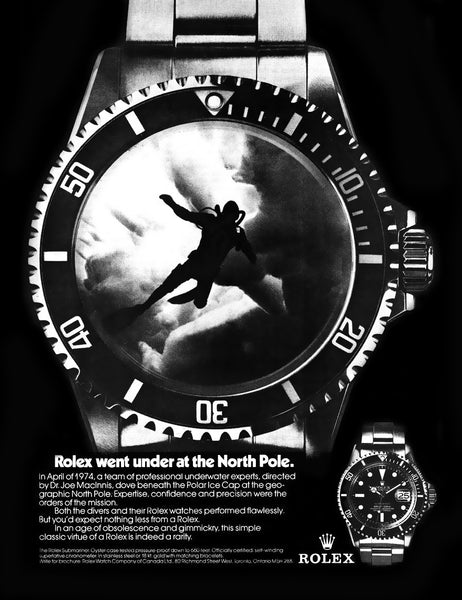Rolex Submariner Ad
