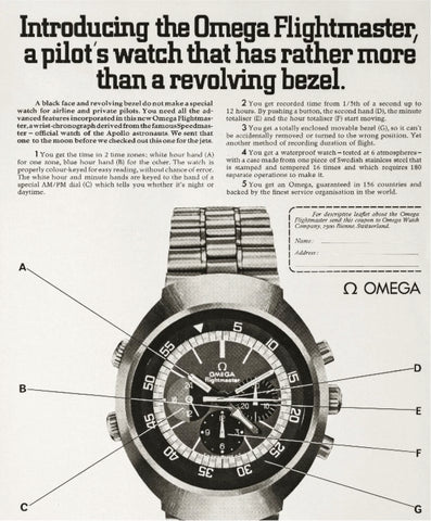 1975 Omega Flightmaster (Ref. 145.036 