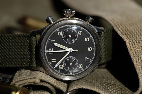 1954 Breguet Type 20 Military Flyback Chronograph (Ref. 5101/54) "Sterile Dial"