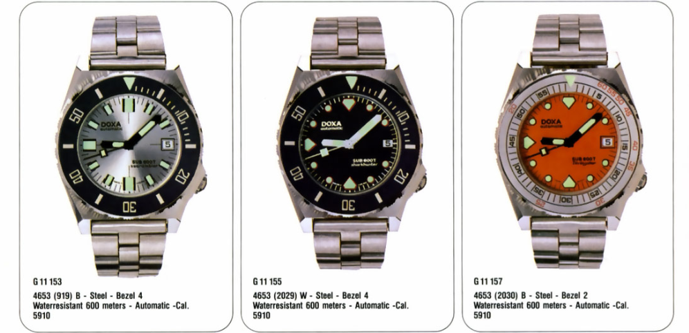 Doxa 600T Searambler Advertisement