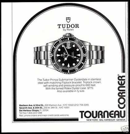 Vintage Tudor Submariner Ad