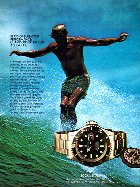 Rolex 1680 Vintage Ad