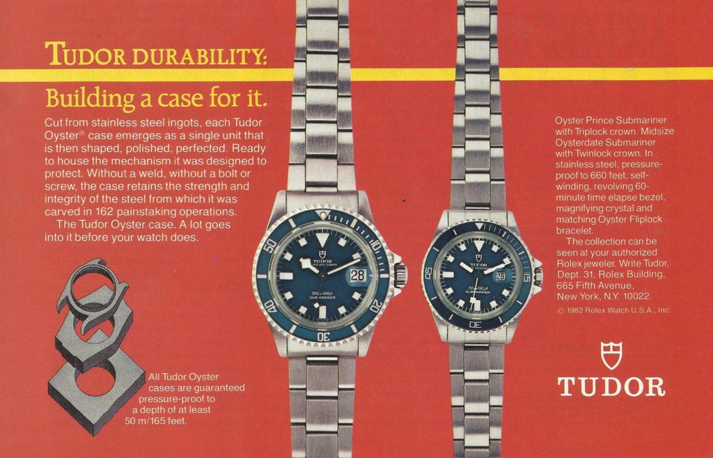 Vintage Tudor Snowflake Advertisement 