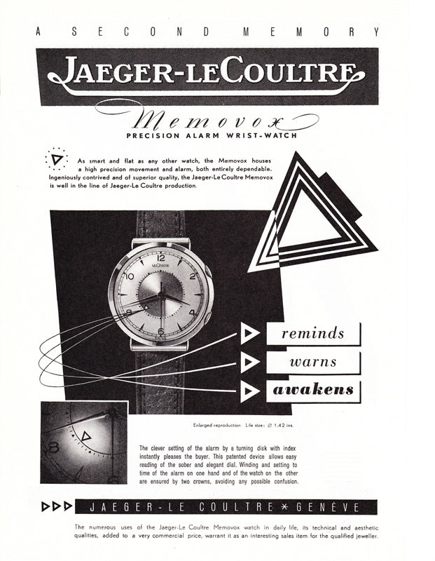1960s Jaeger-LeCoultre Memovox Alarm (Ref. E855) 10k Gold Filled