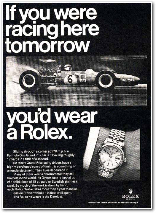 Rolex Datejust Advertisement