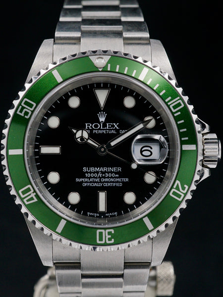 2003 Rolex Green Submariner (Ref. 16610LV) Mk.1 