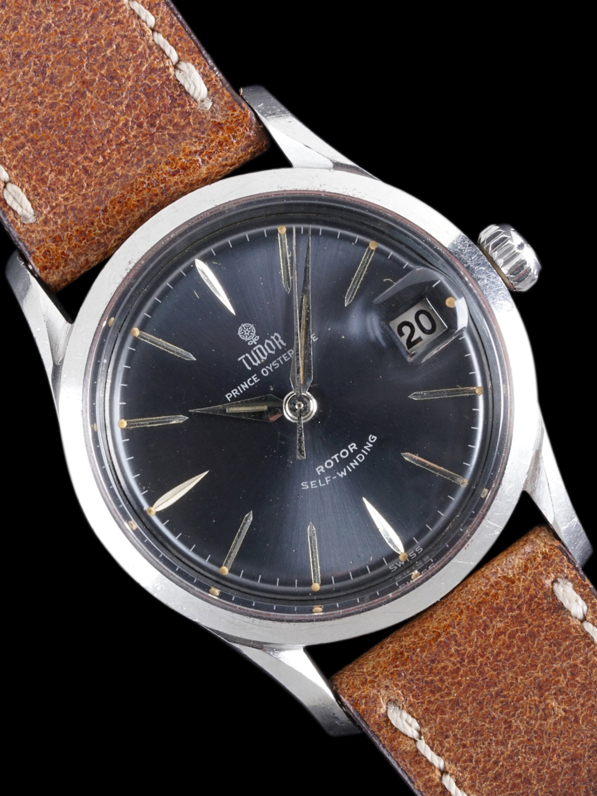 1960 Tudor Prince Oysterdate (Ref. 7968) Grey Rose Dial