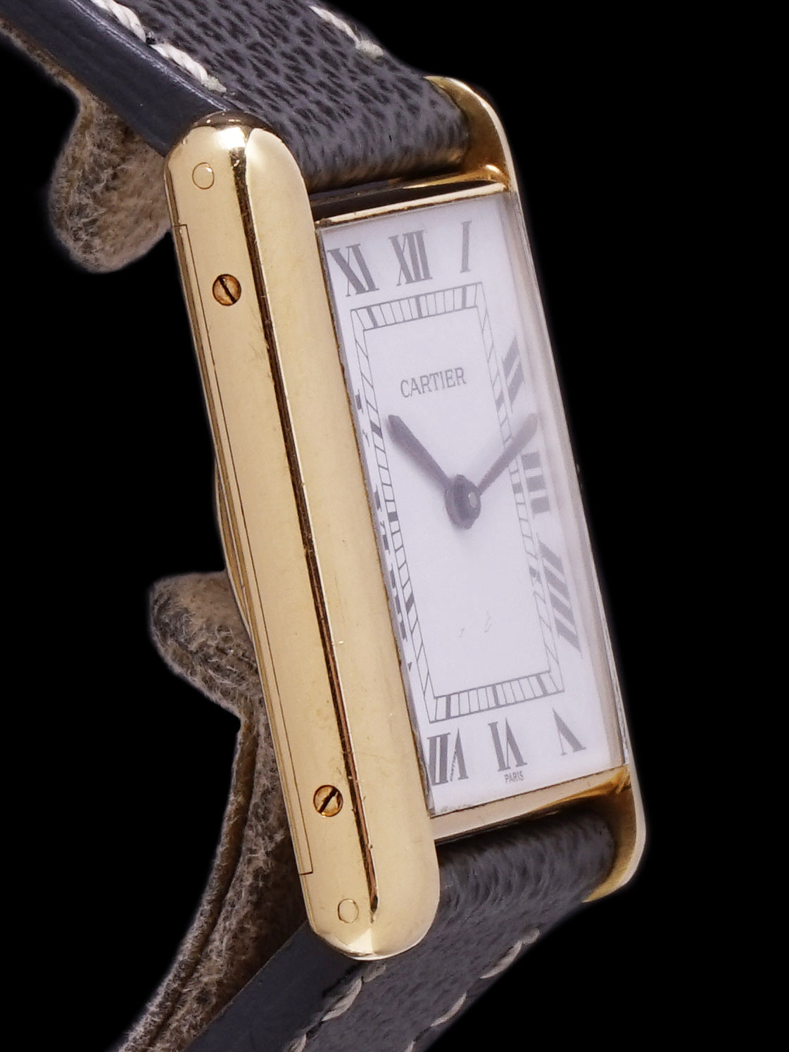 cartier tank watch not keeping time