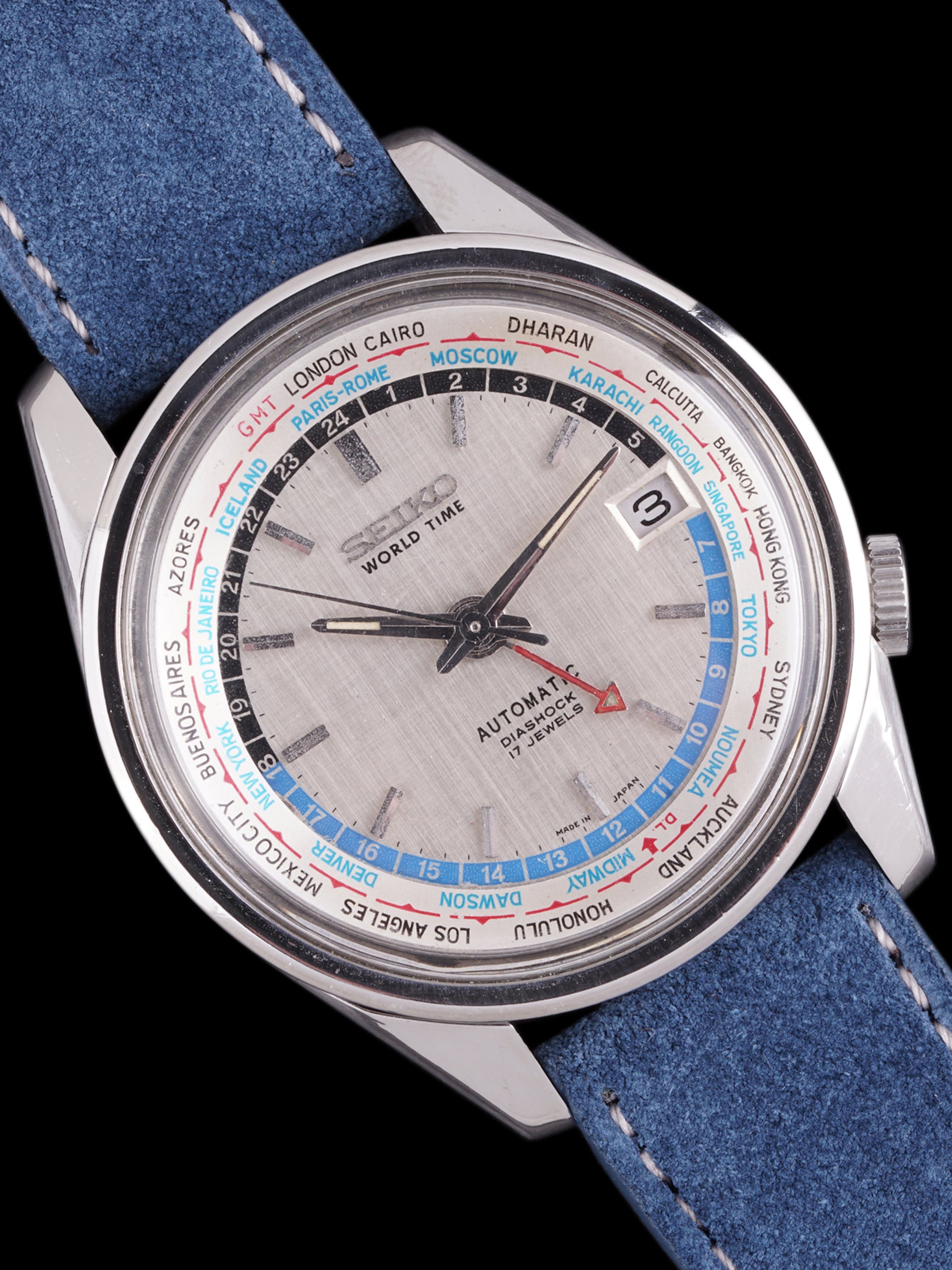 1968 Seiko Automatic World Time (Ref. 6117-6019)