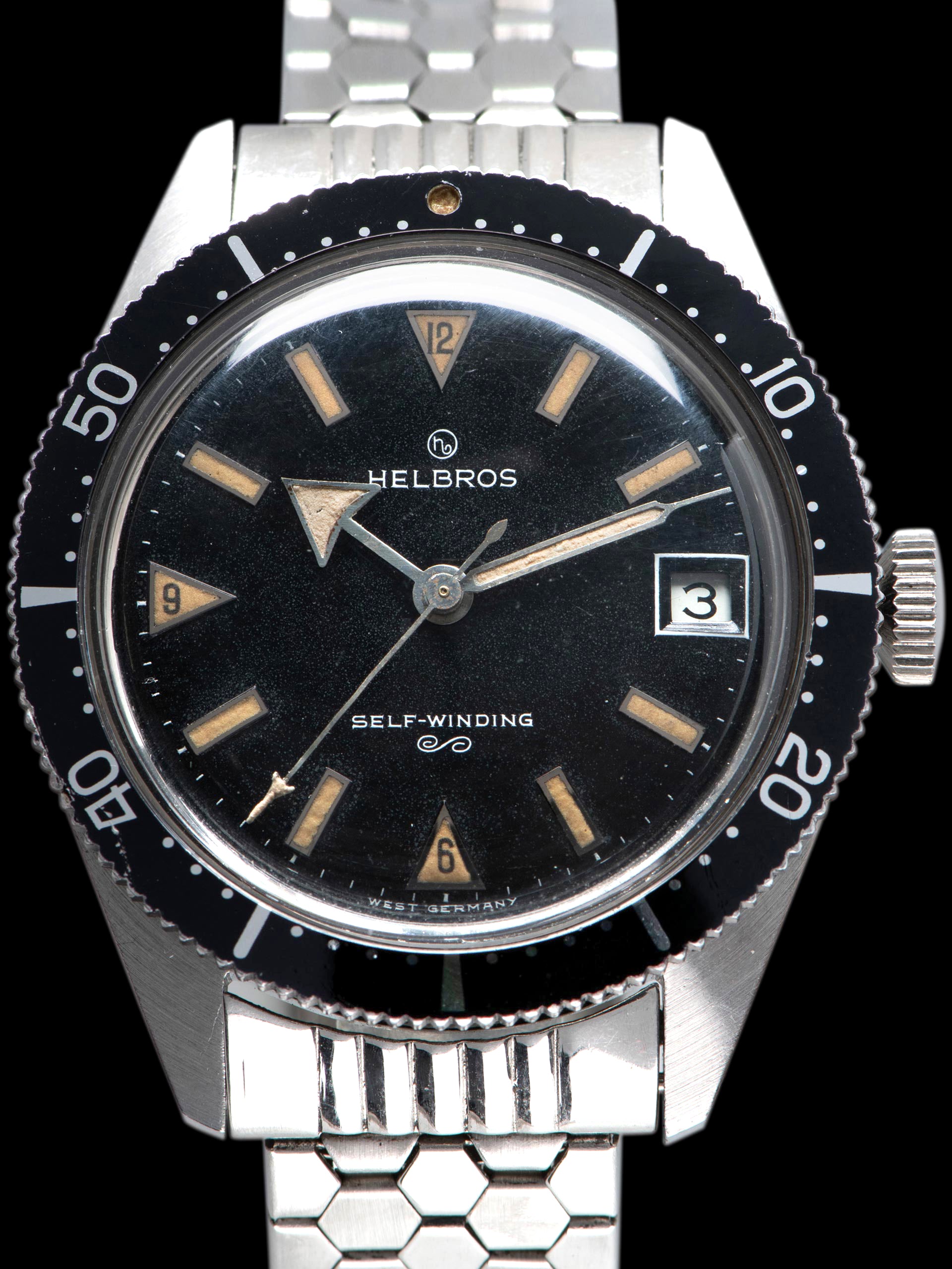 image of 1960s Helbros Automatic Skin Diver