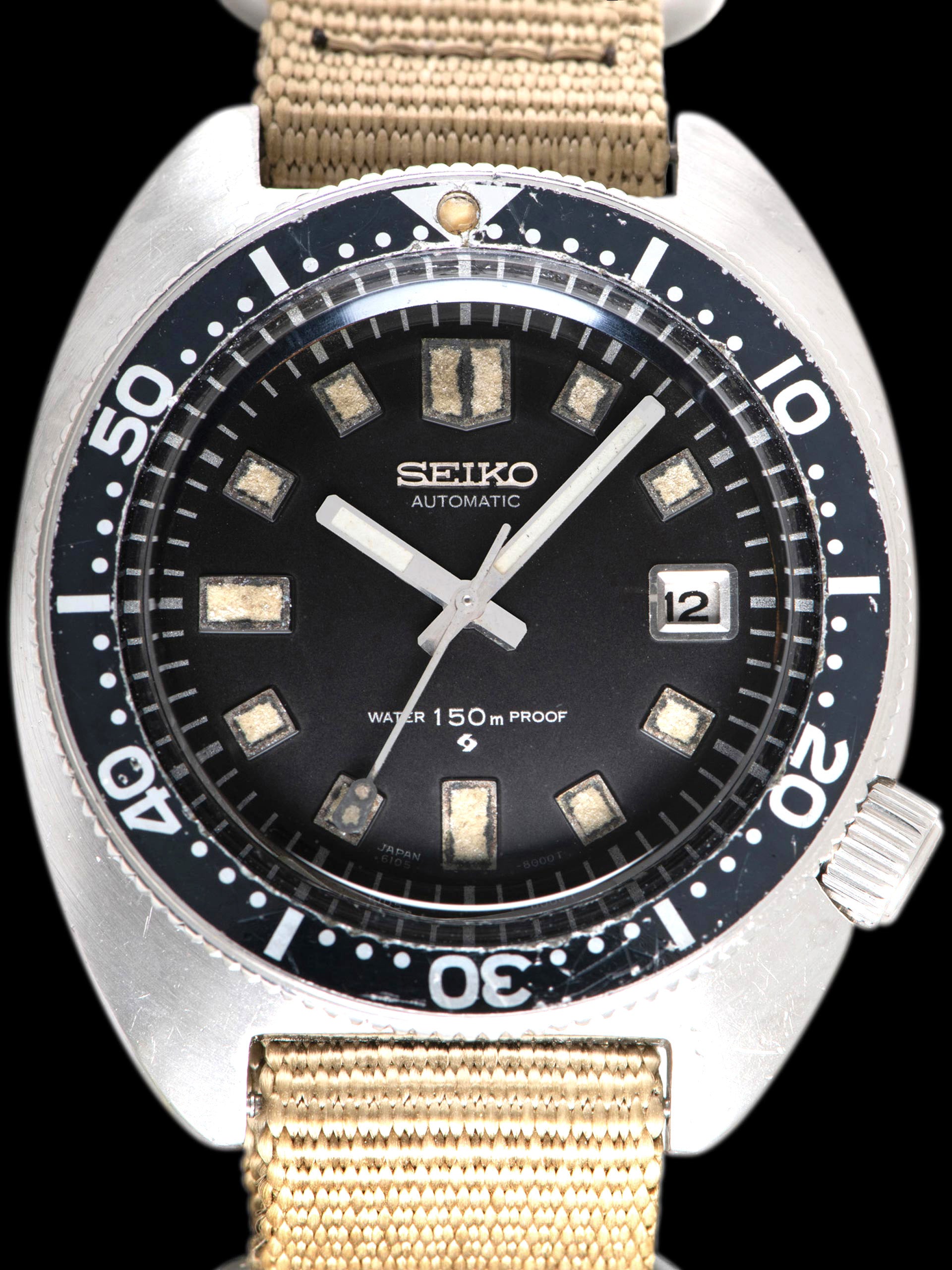 1969 Seiko Automatic Diver (Ref. 6105-8000) 