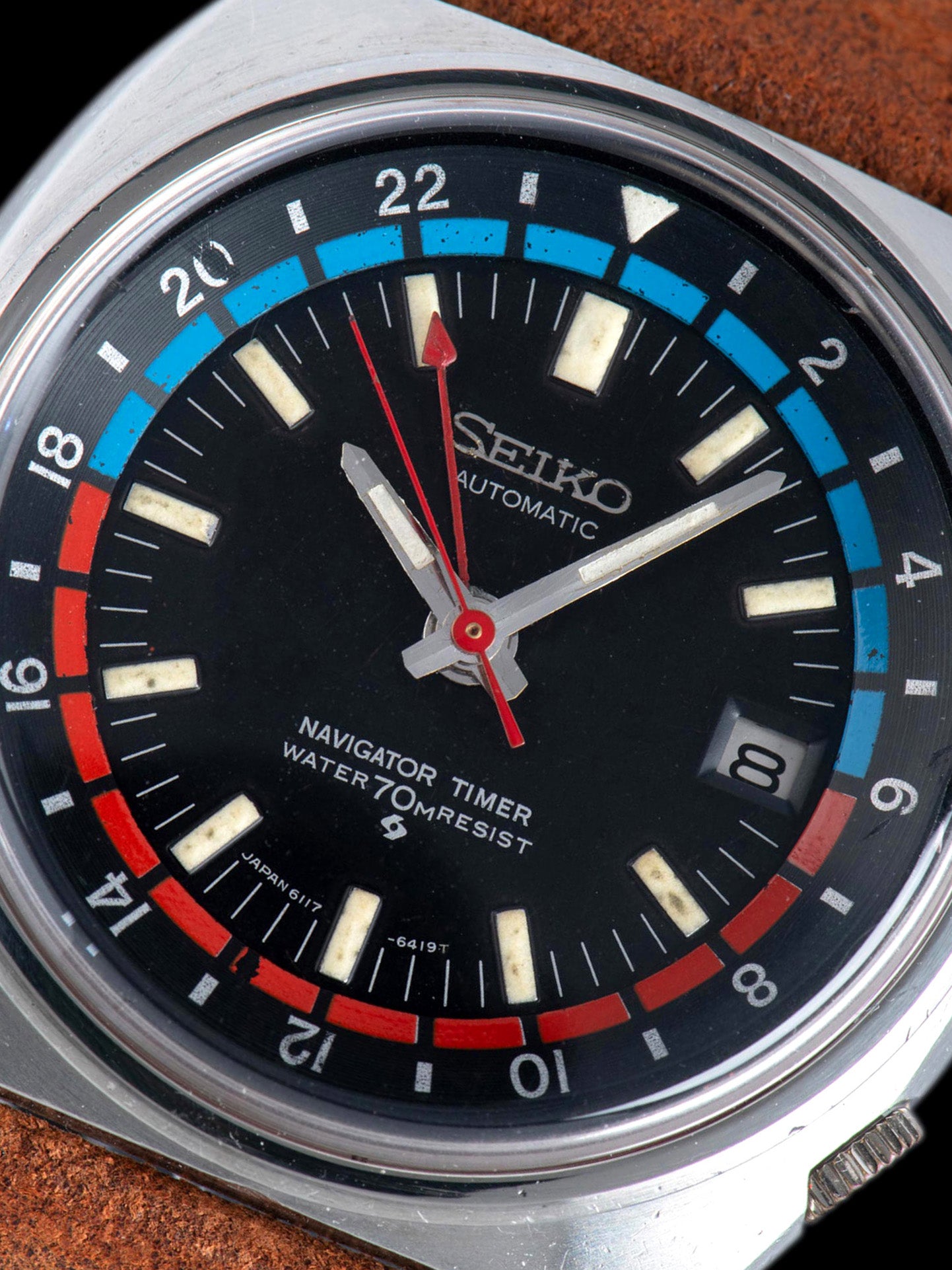 1971 Seiko Navigator Timer GMT (Ref. 6117-6410)