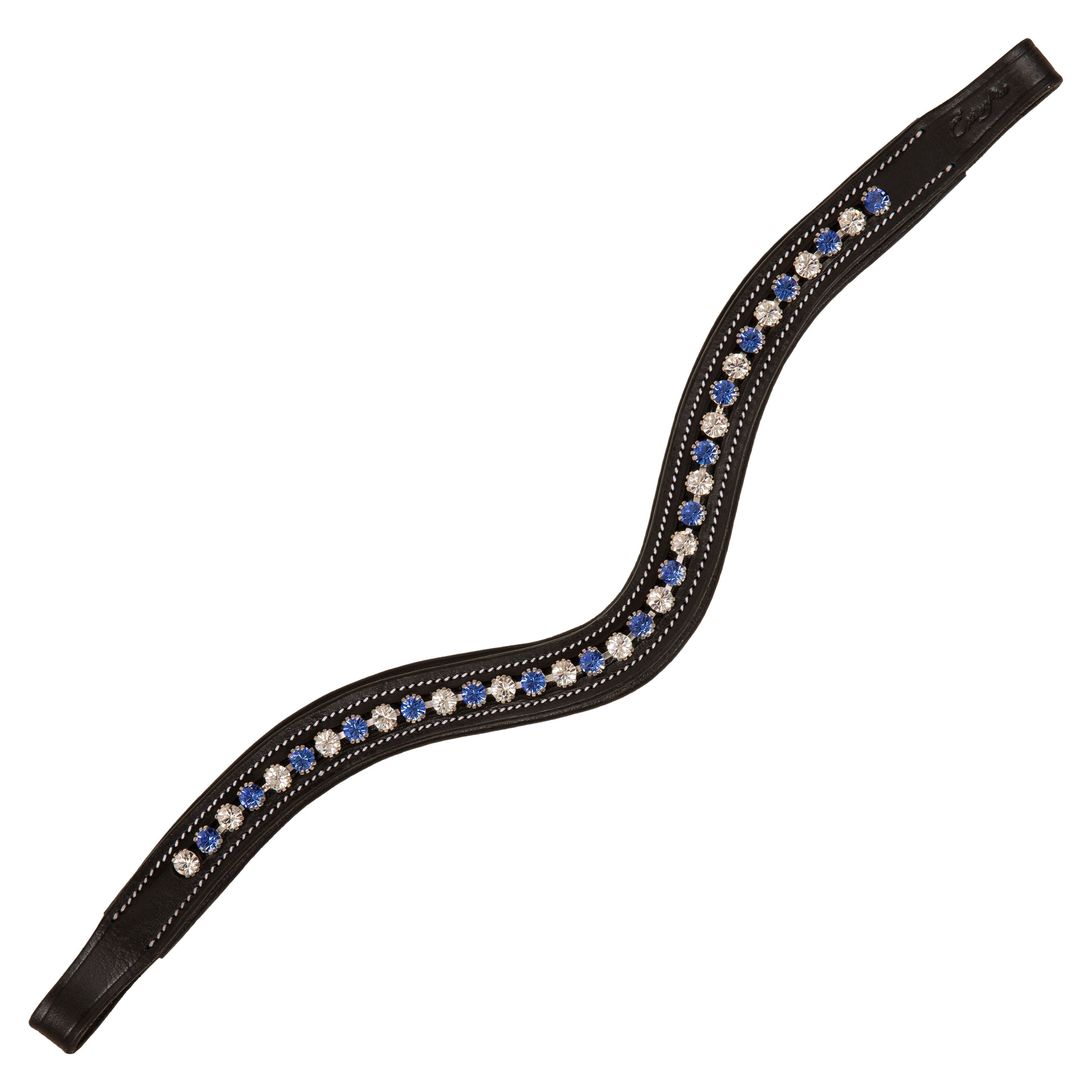 ExionPro Ornamental & Designer Clear Crystal Browband