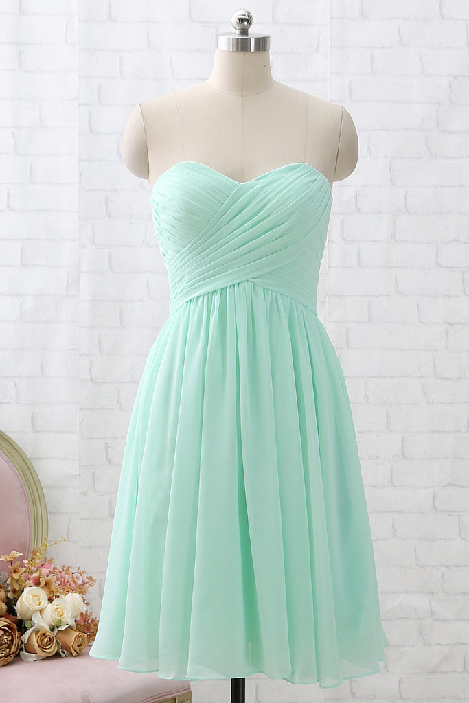 mint party dress