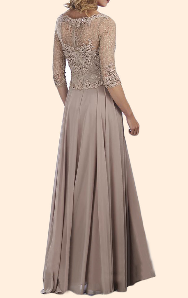 pewter evening gowns