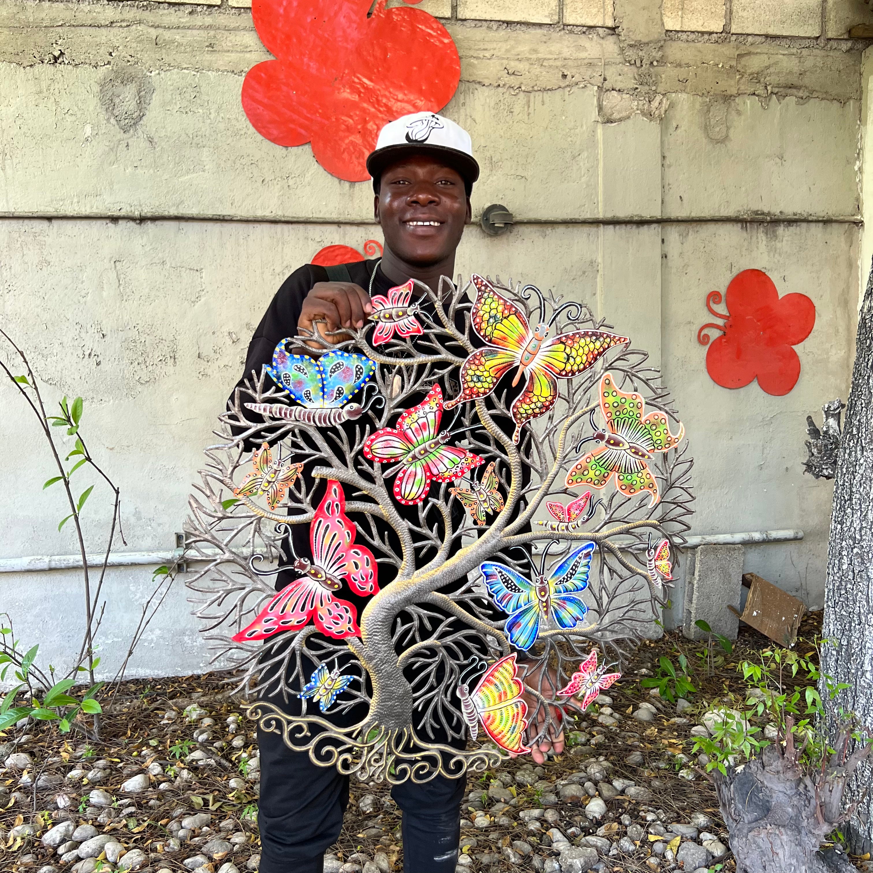 Jumbo Jude Butterfly Round