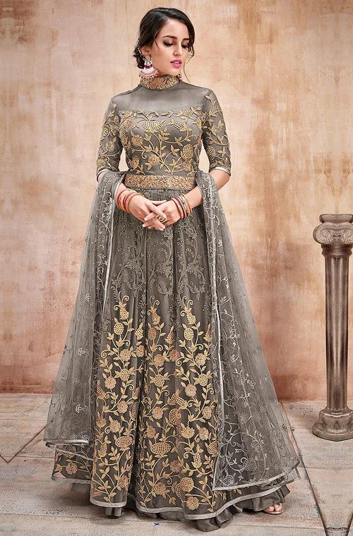 anarkali dress for wedding