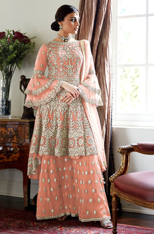 bridal sharara dress