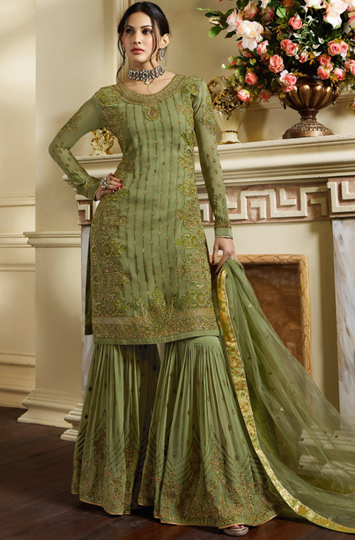 new designer gharara