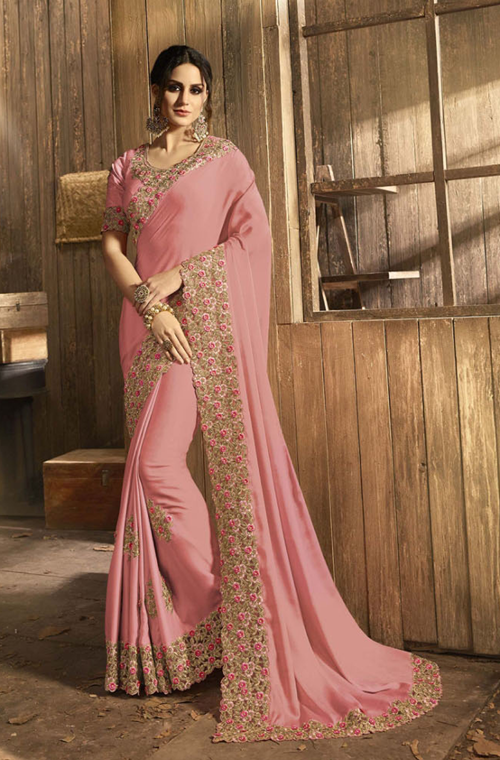 latest fancy party wear sarees