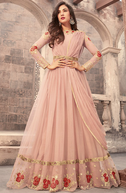 rose anarkali