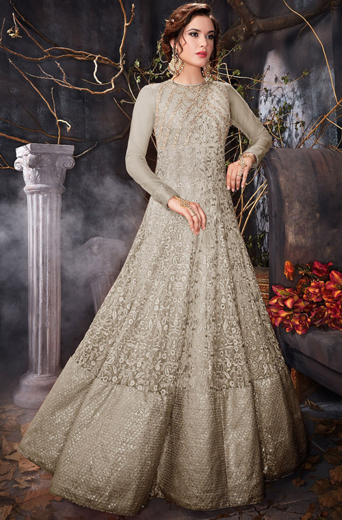 heavy anarkali suits for wedding