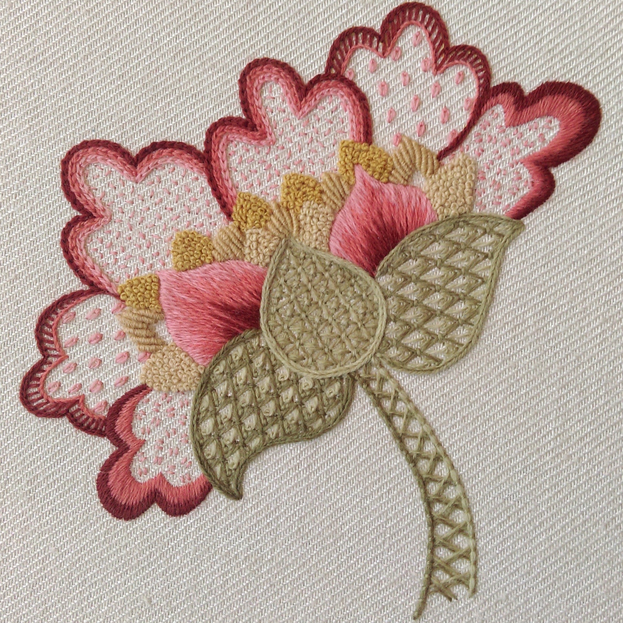 crewel embroidery