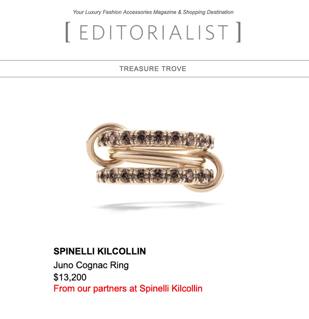 editorialist spinelli kilcollin cognac juno ring linked-rings luxury-jewelry