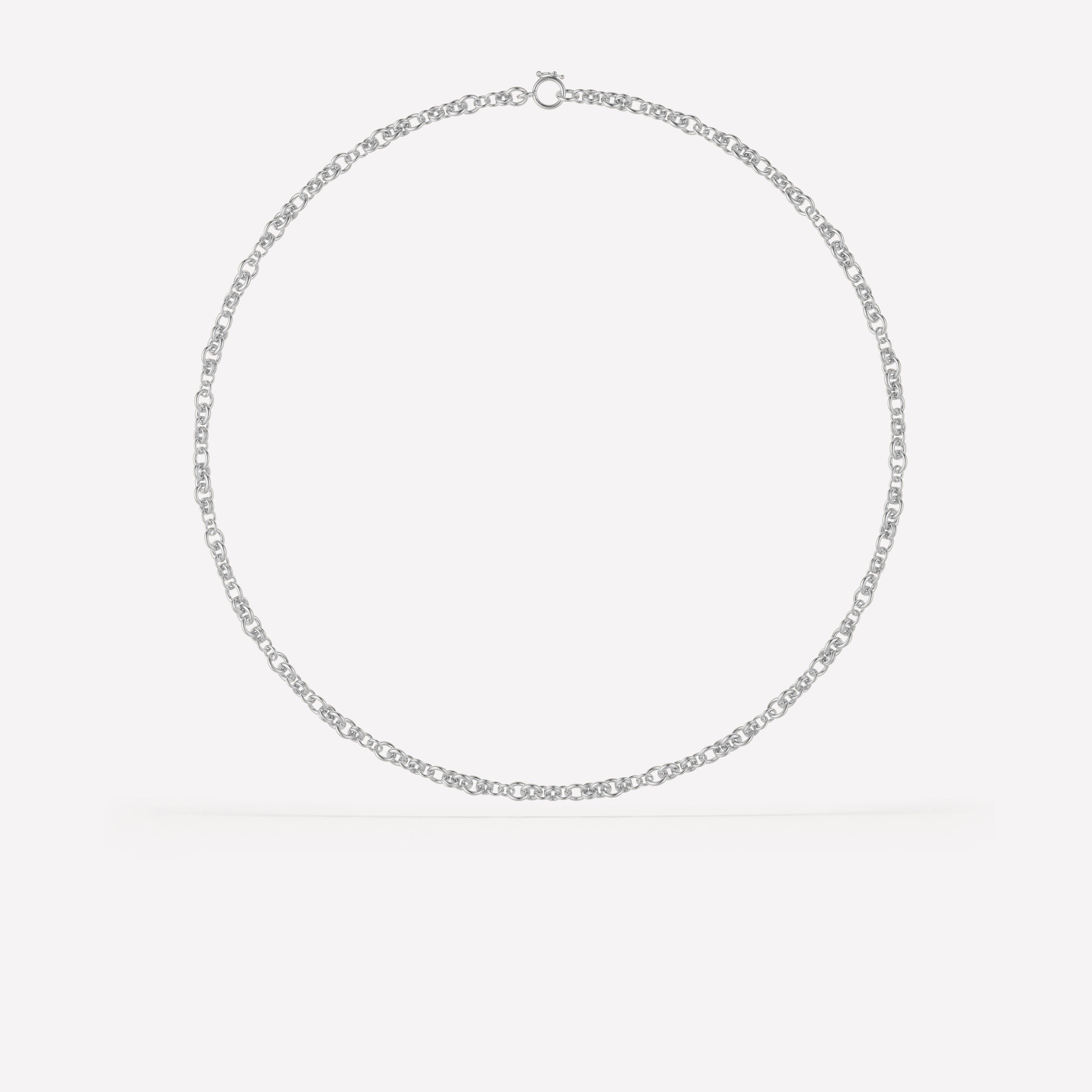 Helio Chain Necklace - Helio Chain Silver / 14 Inches