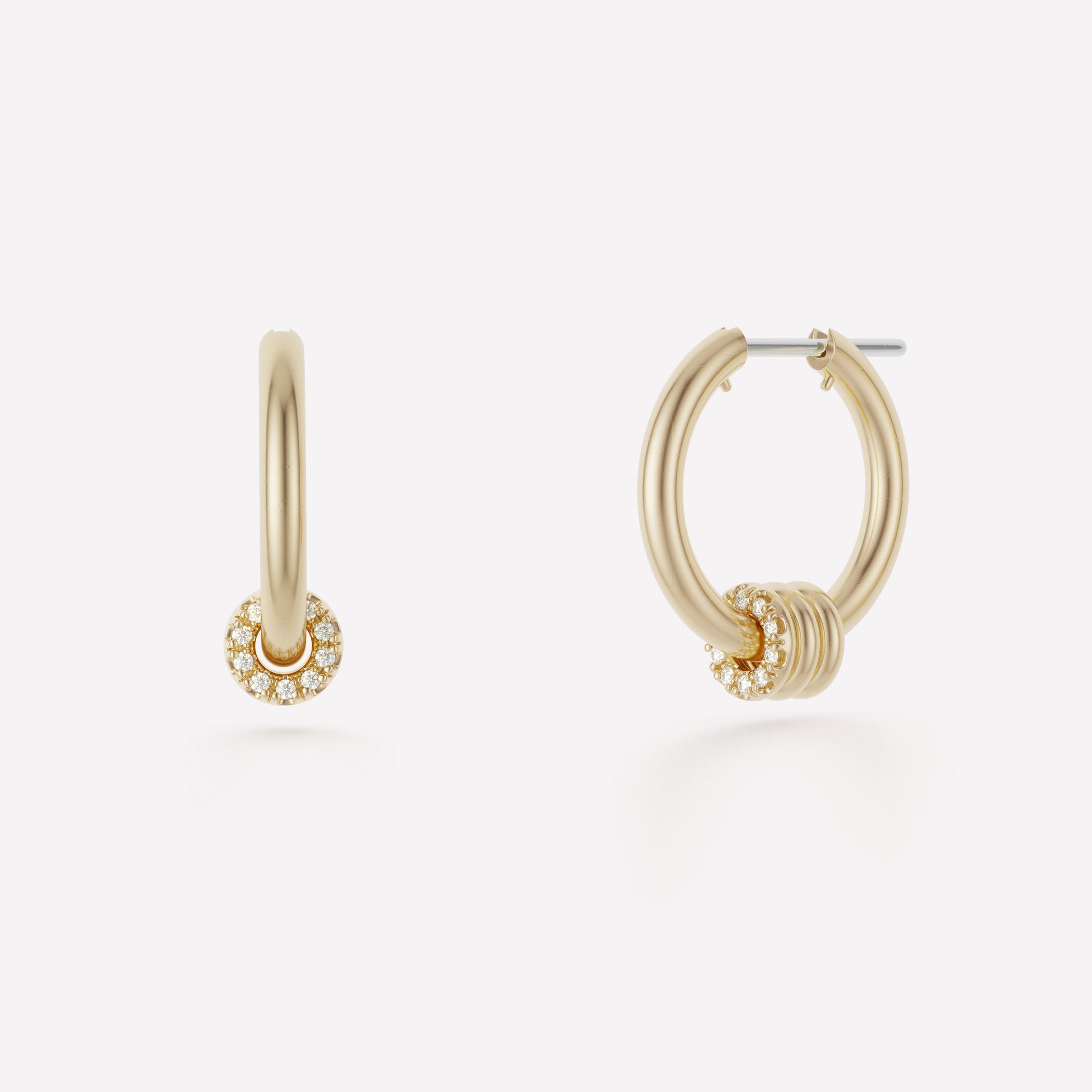 Ara Deux Hoop Earrings